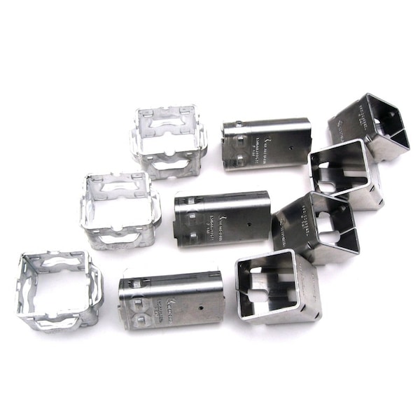 Wedge-Loc Wedge-Loc 2 in. H X 7.5 in. W Aluminum Corner Brace 205 - main